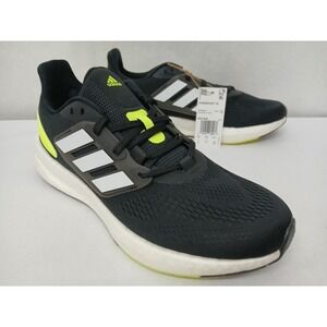 Adidas Men's Pureboost 22 Running Training Shoes HQ1449 Black Yellow‎ White Sz 9